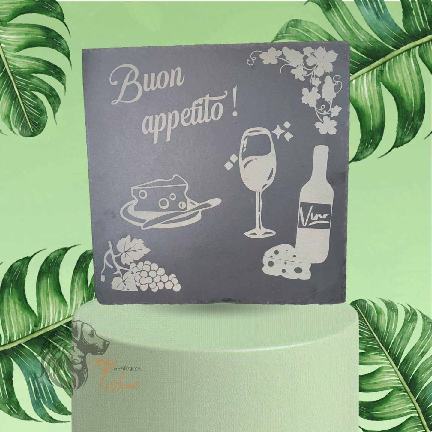 ✨ Schiefer Käseplatte – stilvoll ✨ IT
