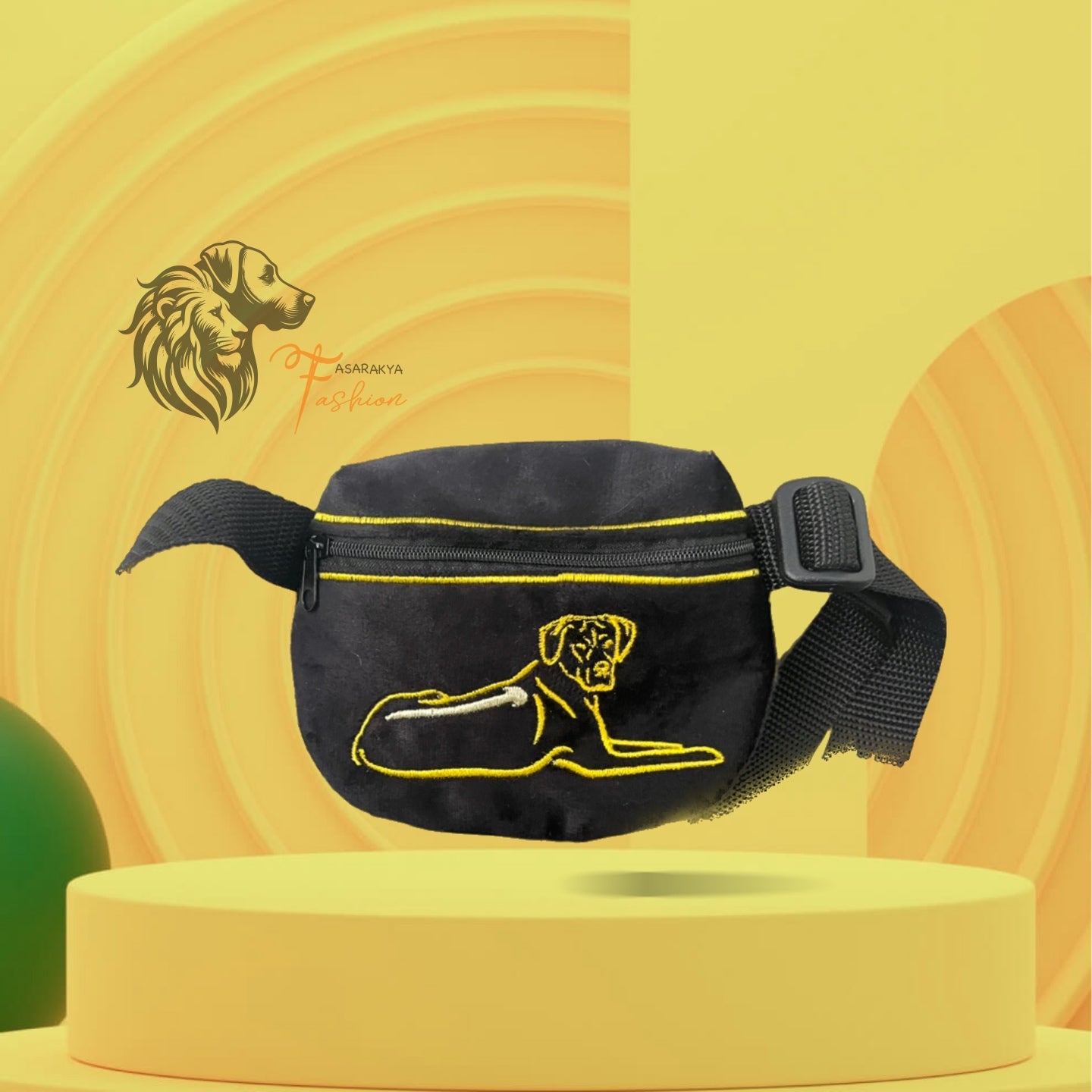 Ausstellungs Taschen, Leckerchentasche, Gassi bag RR liegend 07