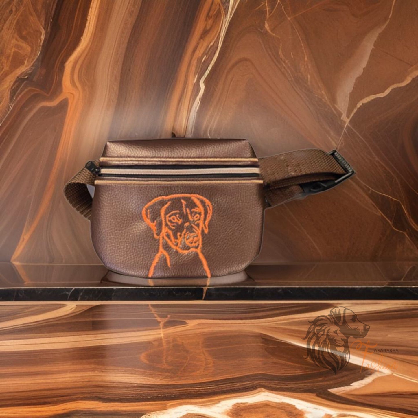 Ausstellungs Taschen, Leckerchentasche, Gassi bag RR Kopf 03