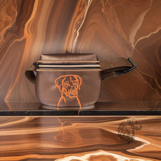 Ausstellungs Taschen, Leckerchentasche, Gassi bag RR Kopf 03