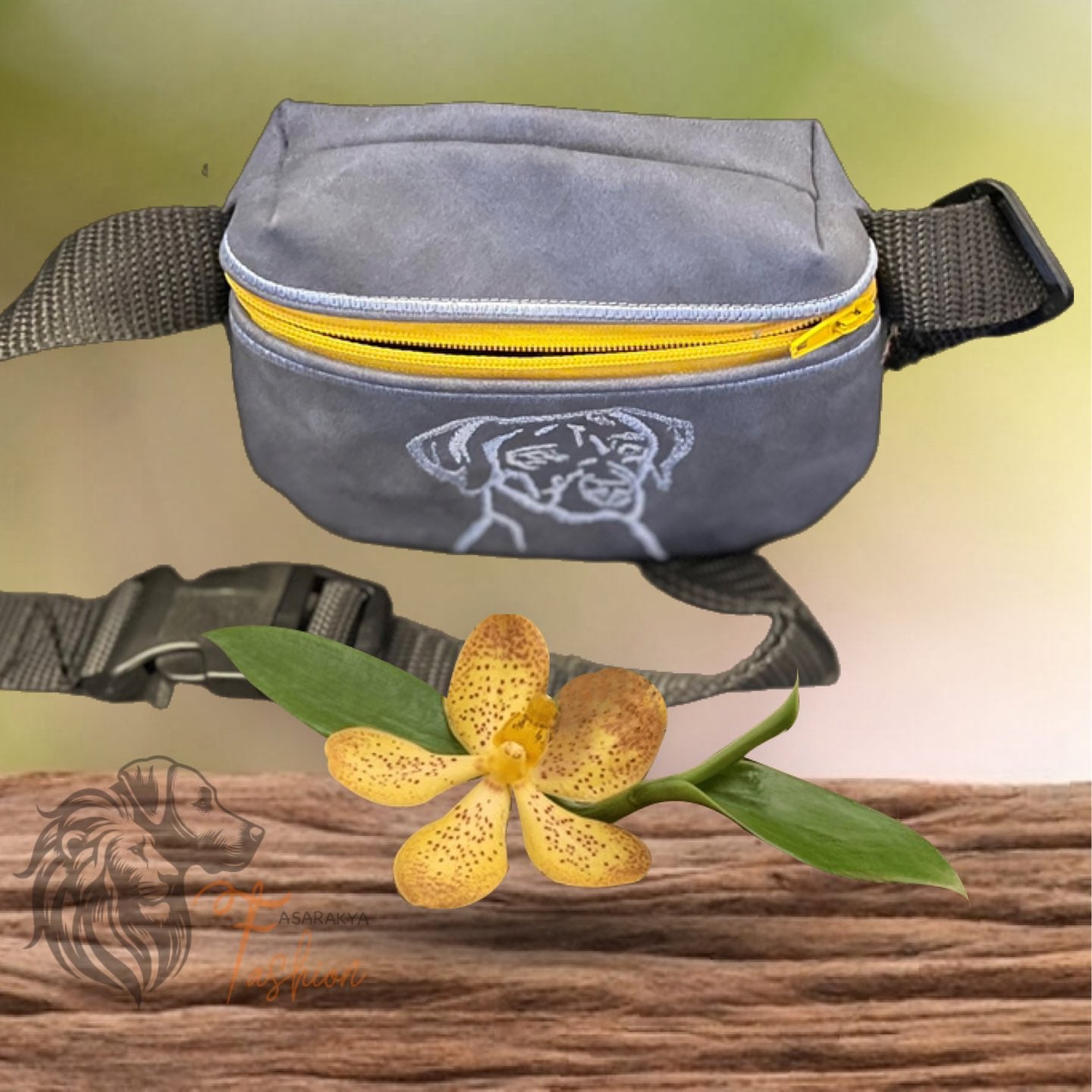 Ausstellungs Taschen, Leckerchentasche, Gassi bag RR Kopf 03