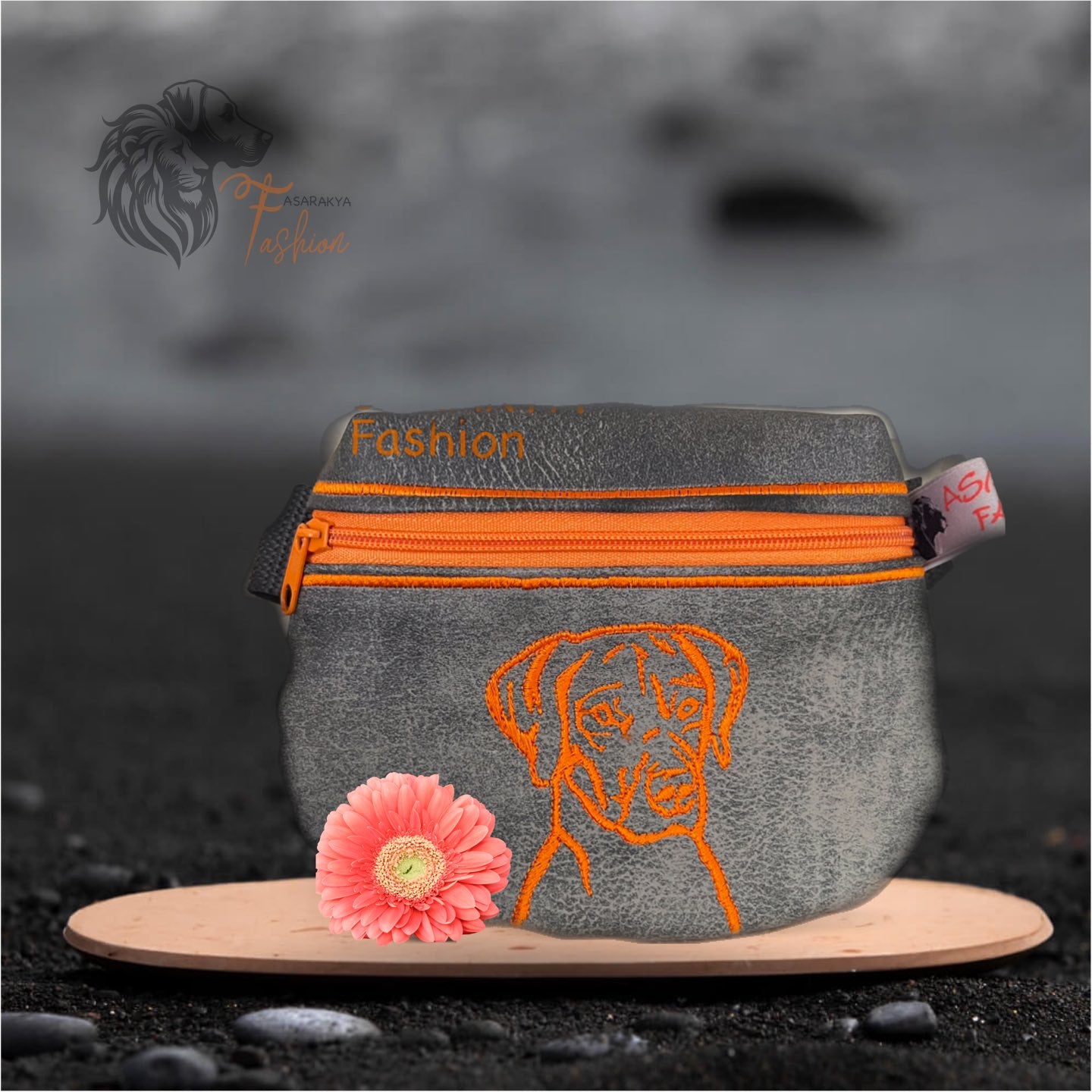Ausstellungs Taschen, Leckerchentasche, Gassi bag RR Kopf 03
