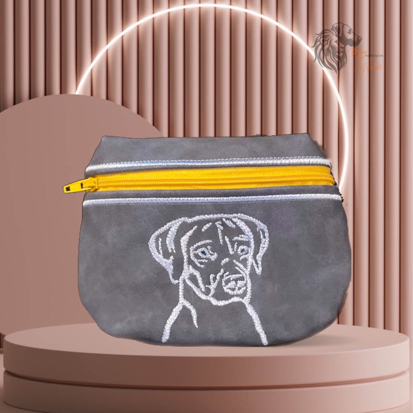 Ausstellungs Taschen, Leckerchentasche, Gassi bag RR Kopf 03