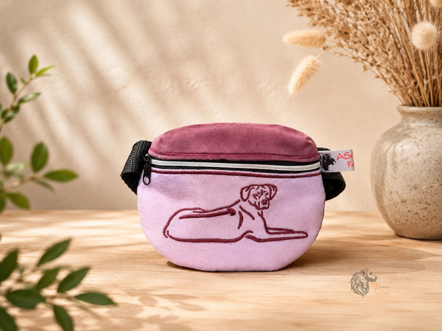 Ausstellungs Taschen, Leckerchentasche, Gassi bag RR liegend 07