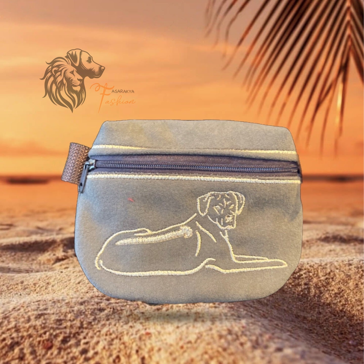 Ausstellungs Taschen, Leckerchentasche, Gassi bag RR liegend 07