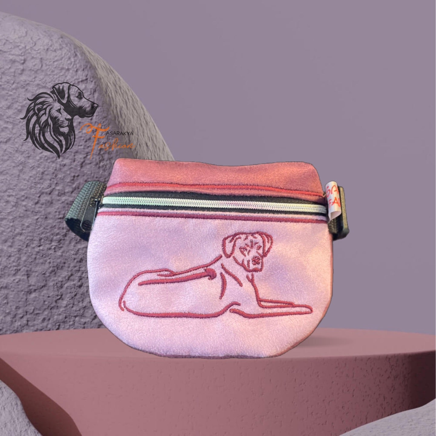 Ausstellungs Taschen, Leckerchentasche, Gassi bag RR liegend 07