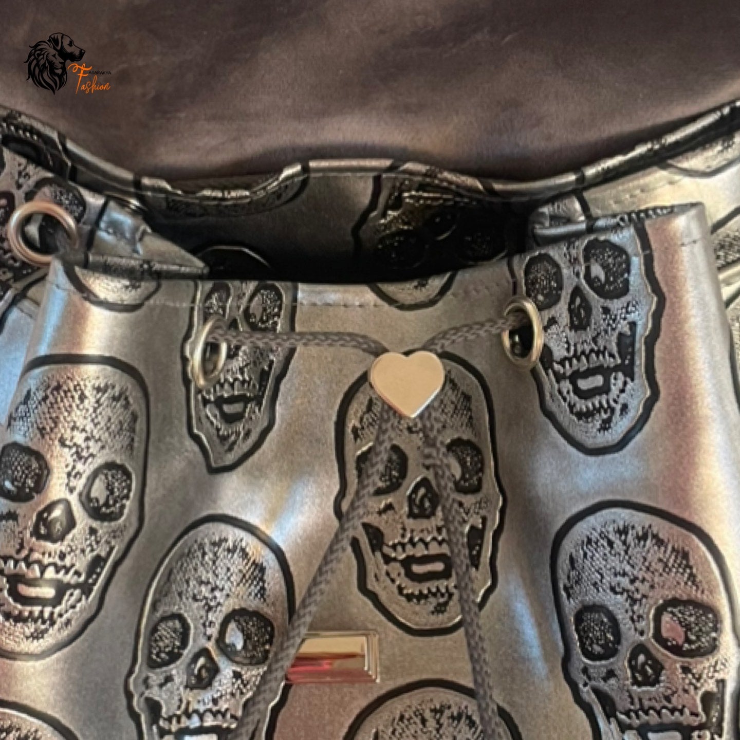 Moderner City Rucksack, City Backpack. Skull
