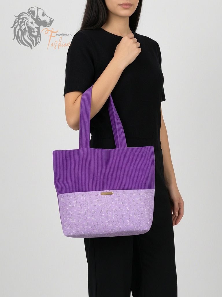 Lavande Élégance - Shopper,Einkaufstasche, Stilvoll, Praktisch, Einzigartig!