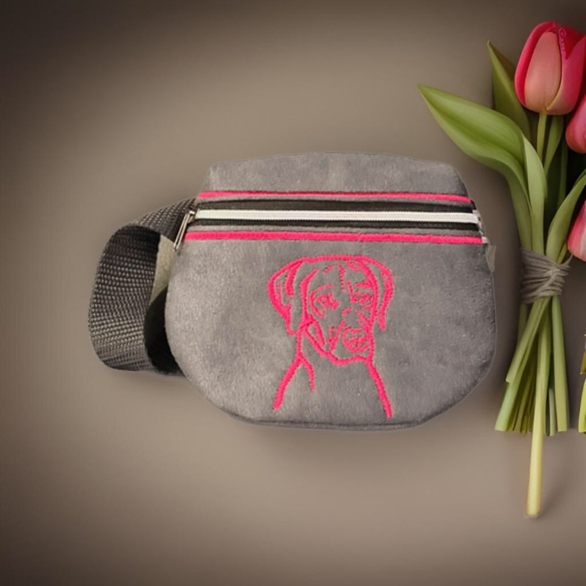 Exhibition bags, treat bags, dog walking bag RR Head 03