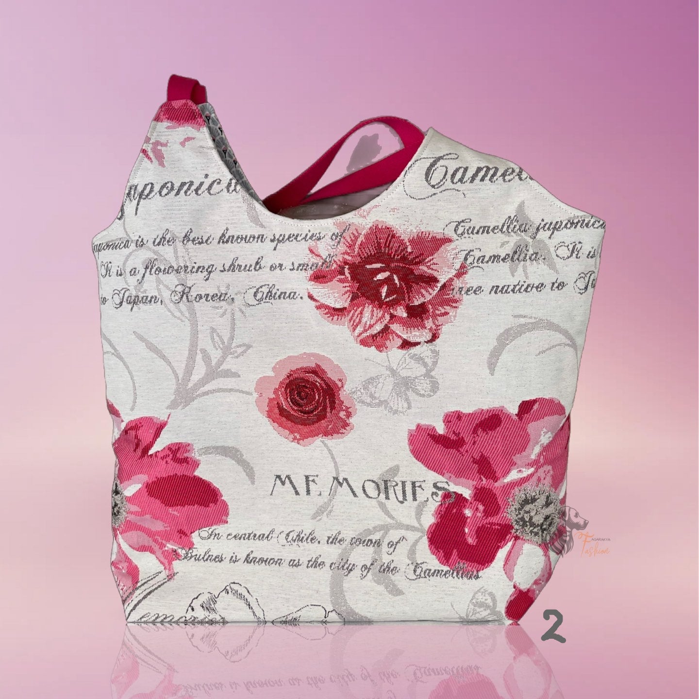 Wende-Einkaufstasche – praktisch, stilvoll,FLOWERPOWER.