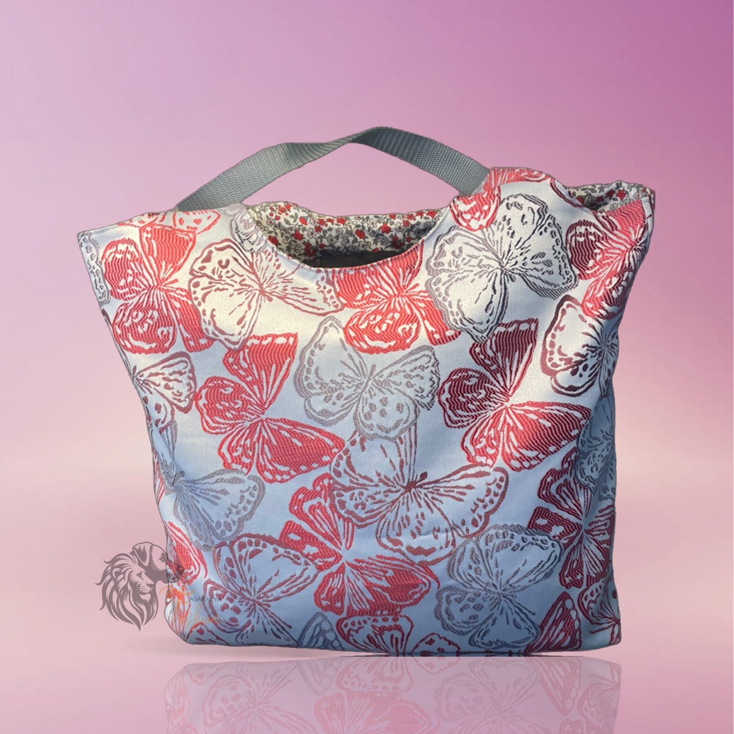 Wende Tasche, Einkaufstasche, Shopper BUTTERFLY