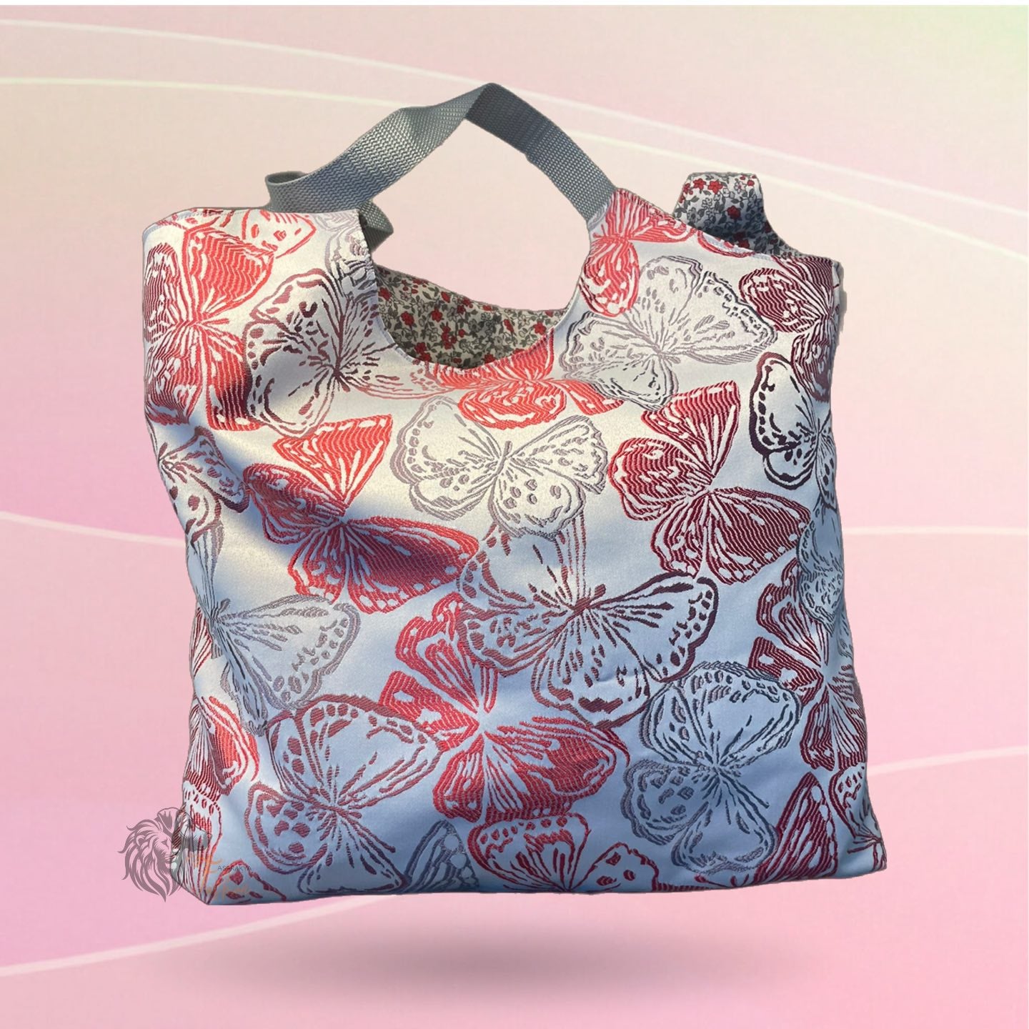 Wende Tasche, Einkaufstasche, Shopper BUTTERFLY