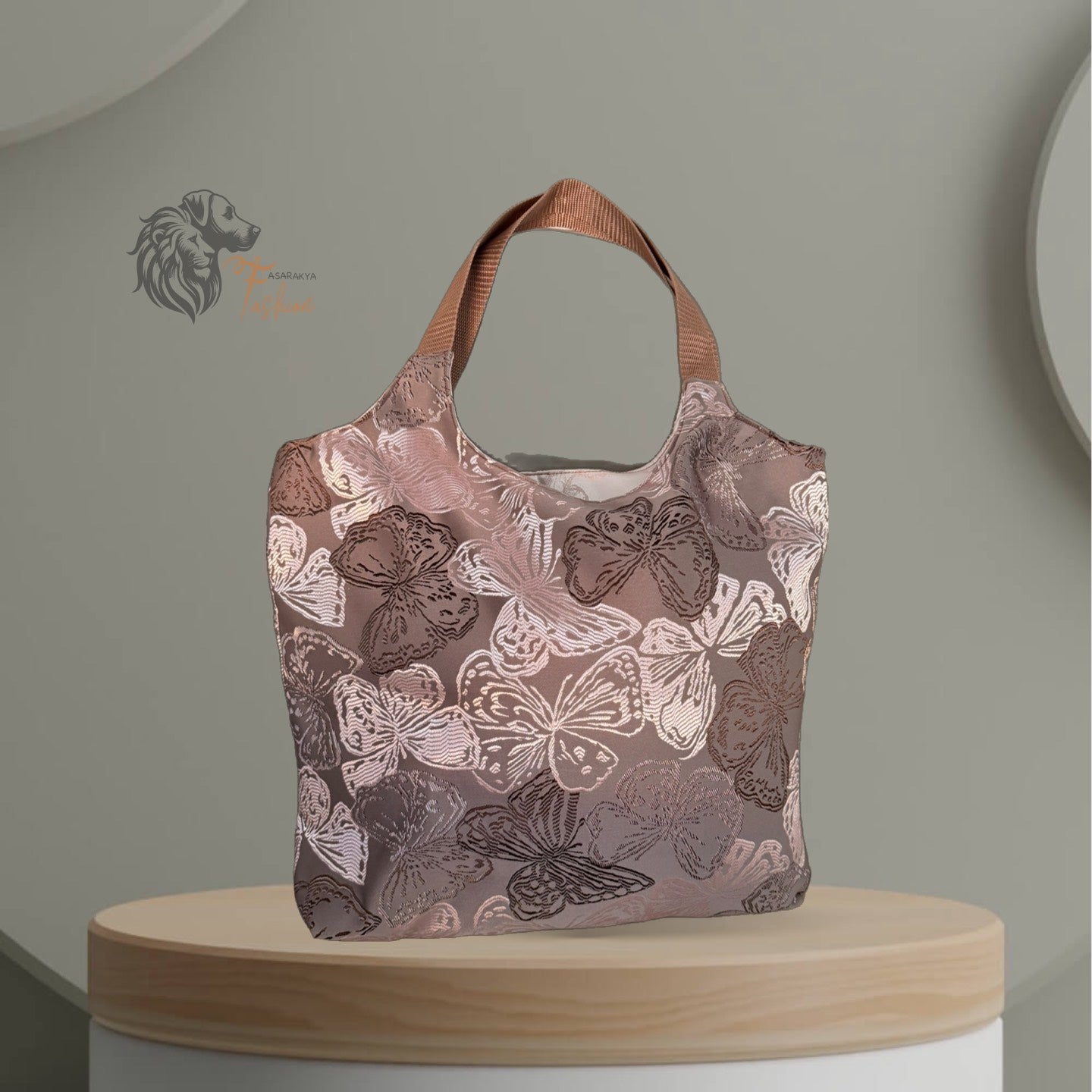 Wende Tasche, Einkaufstasche, Shopper BUTTERFLY