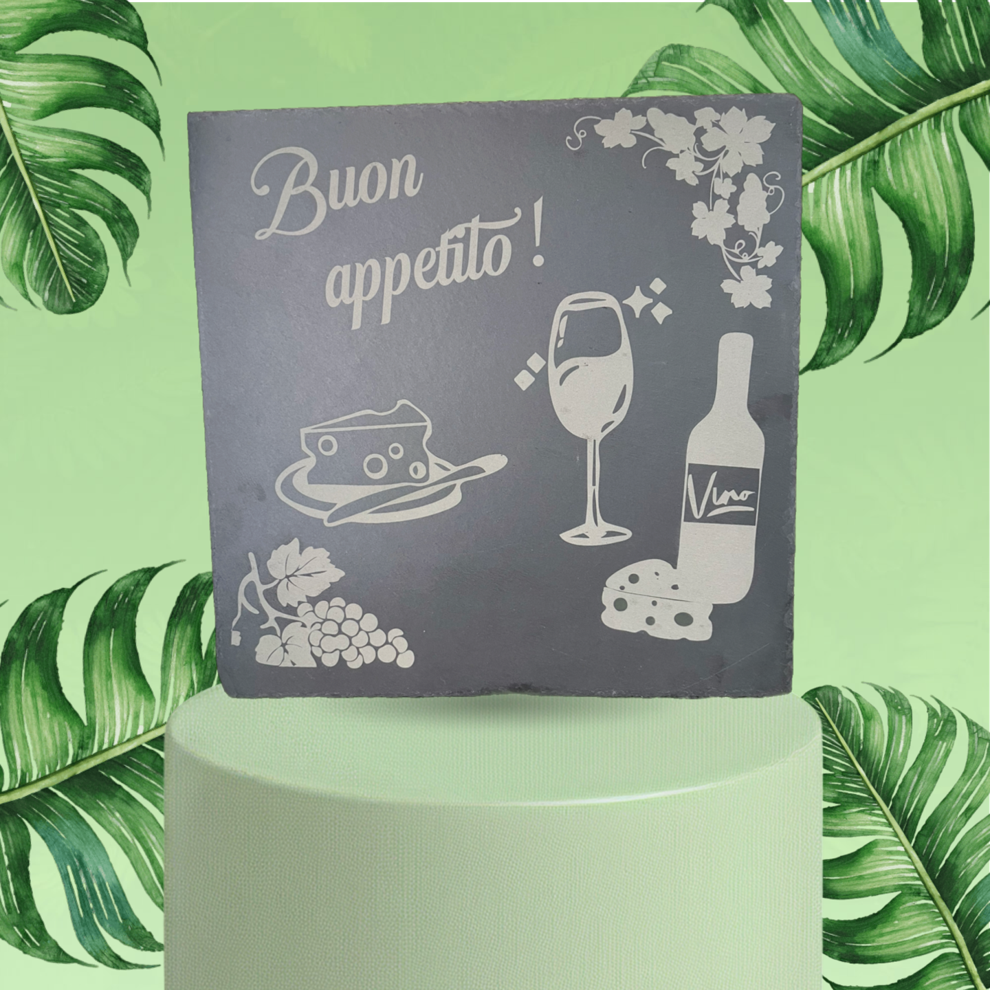 ✨ Schiefer Käseplatte – stilvoll ✨ IT